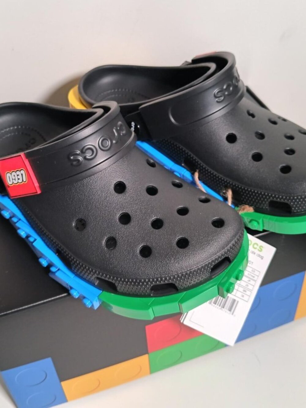 LEGO Creativity Clog Black Multi Mens 7 Womens 9